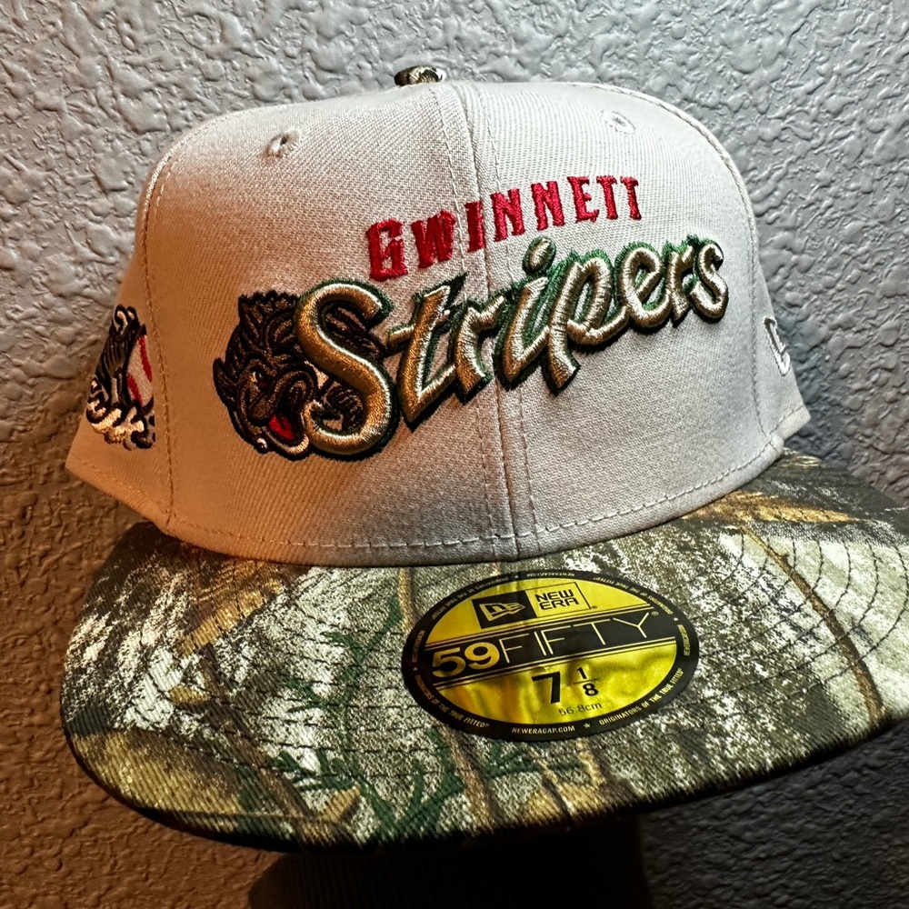 Exclusive Real Tree Camo Stripers Hat Not MyFitteds, Not Hat Club